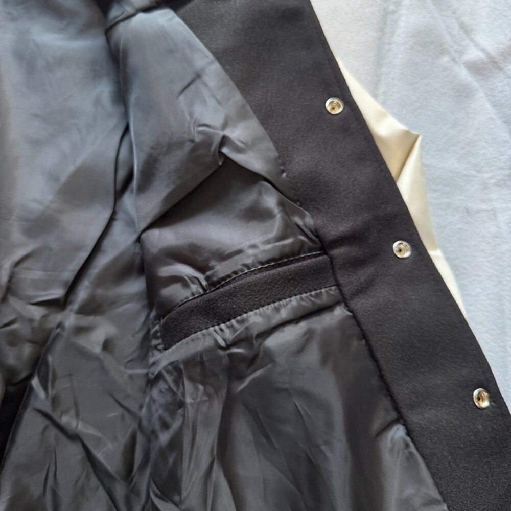 Stussy Goldie Metalheadz 30 Varsity Jacket Black - Picture 11 of 11